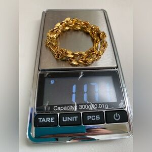 18k Gold Filled Bracelet 11.72g
